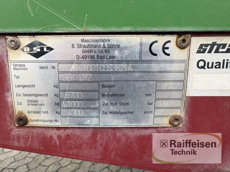 Kipper типа Strautmann SEK 572, Gebrauchtmaschine в Kruft (Фотография 5)
