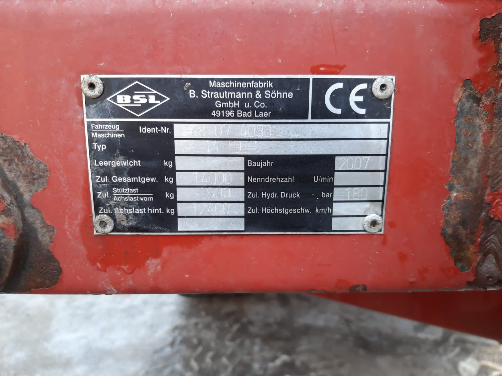 Kipper tip Strautmann SK 14 TD, Gebrauchtmaschine in Antdorf (Poză 16)