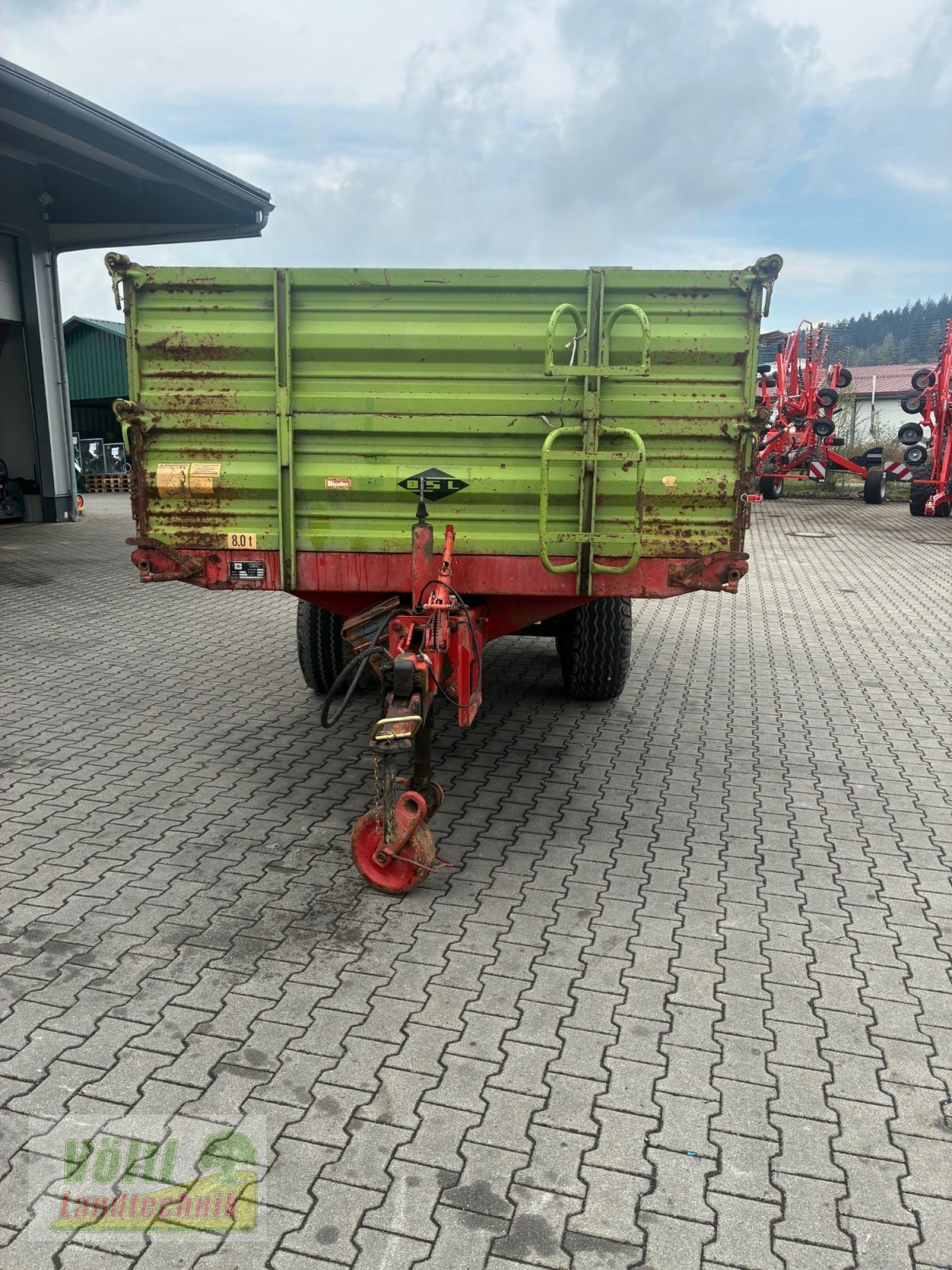 Kipper типа Strautmann SK 8000 TD, Gebrauchtmaschine в Hutthurm bei Passau (Фотография 2)
