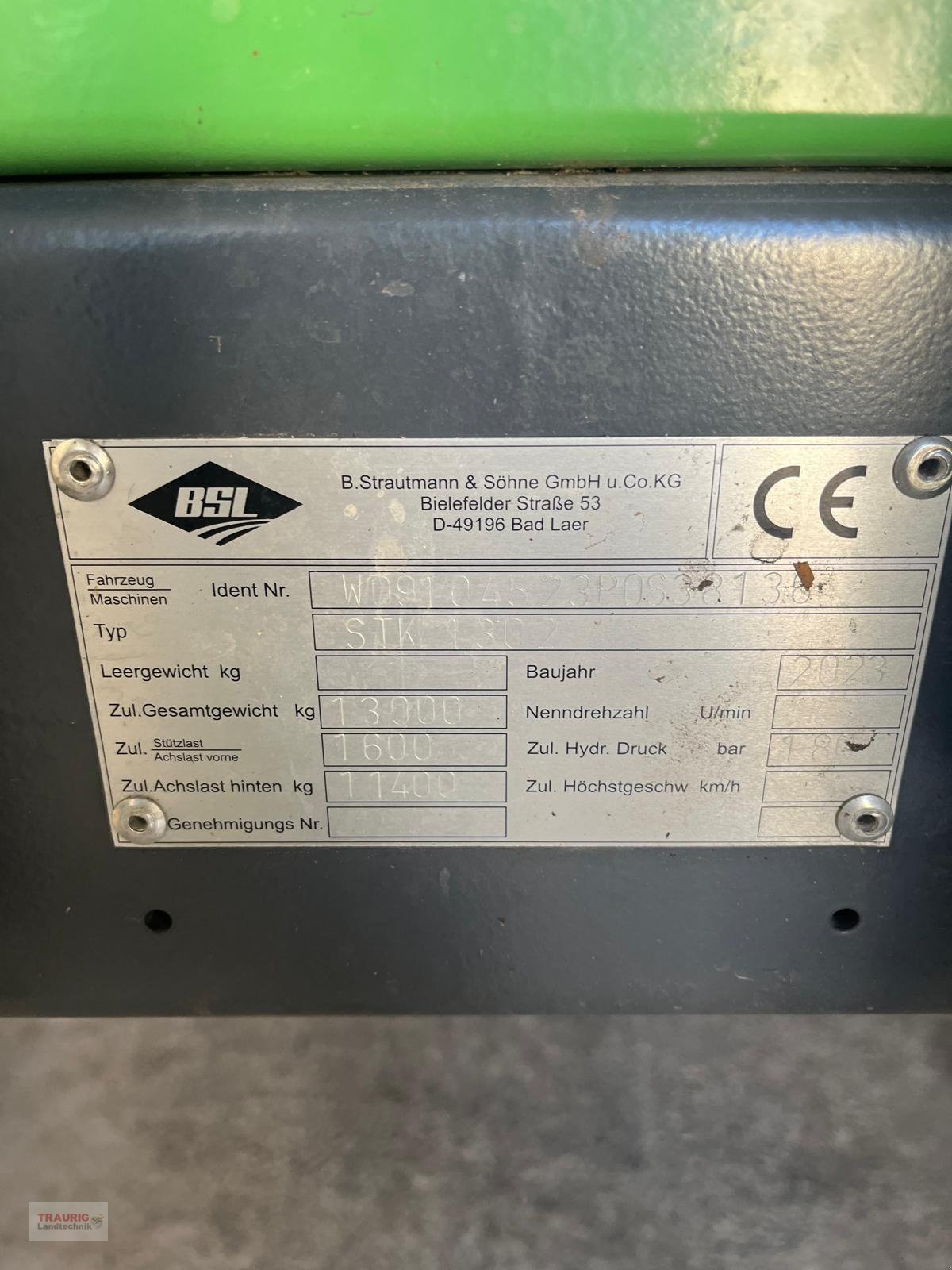 Kipper del tipo Strautmann SKT 1302, Gebrauchtmaschine en Mainburg/Wambach (Imagen 14)