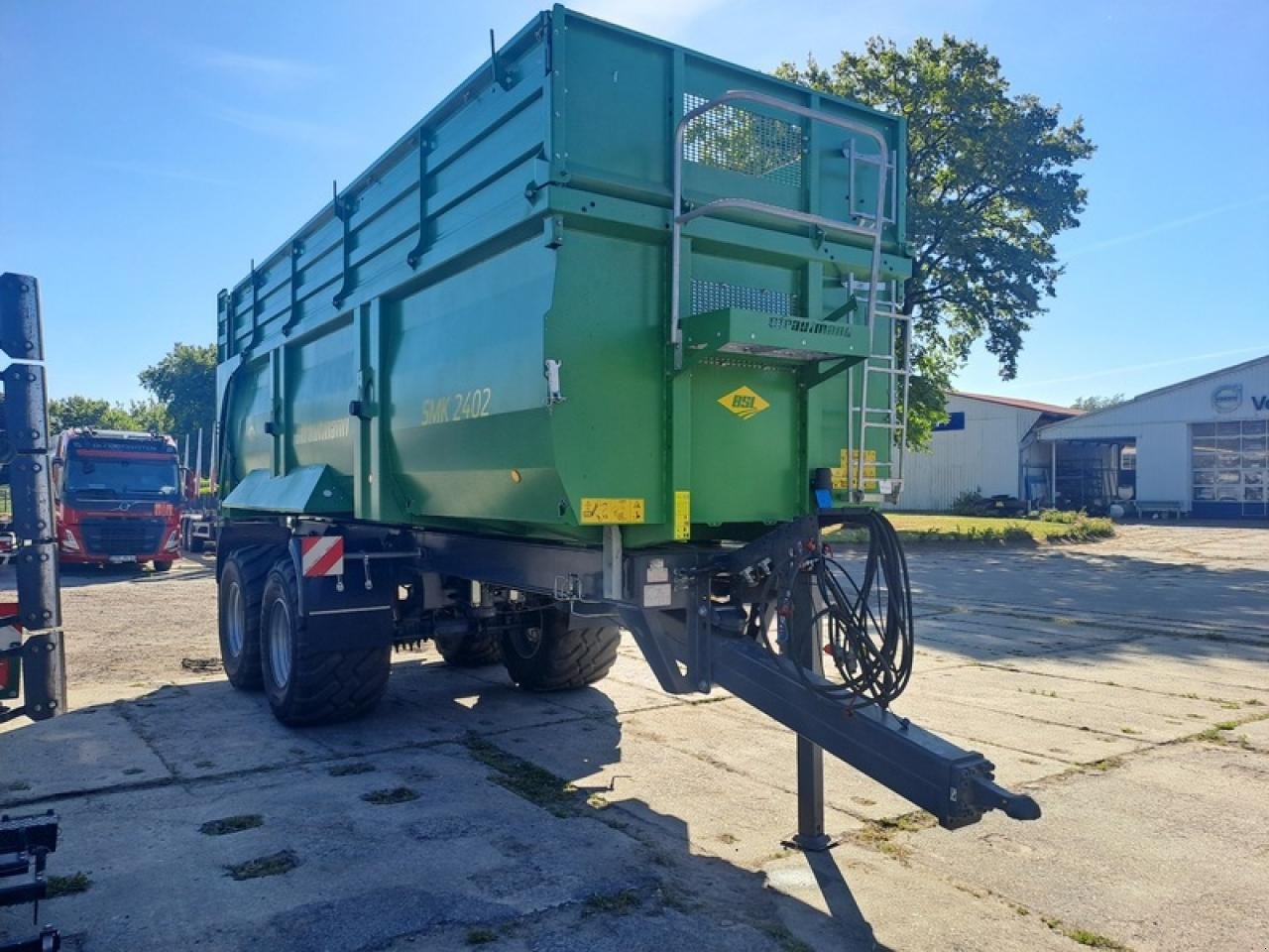 Kipper του τύπου Strautmann SMK 2402, Neumaschine σε Vehlow (Φωτογραφία 4)