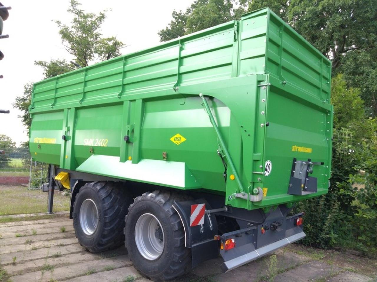 Kipper του τύπου Strautmann SMK 2402, Neumaschine σε Vehlow (Φωτογραφία 7)