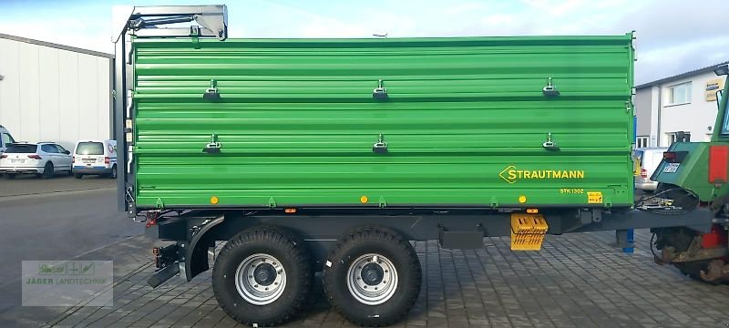 Kipper del tipo Strautmann STK 1302 / Tandemkipper / 3 - Seiten, Neumaschine en Gerstetten (Imagen 1)