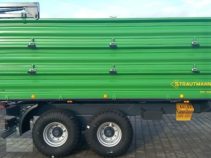 Kipper del tipo Strautmann STK 1302 / Tandemkipper / 3 - Seiten, Neumaschine en Gerstetten