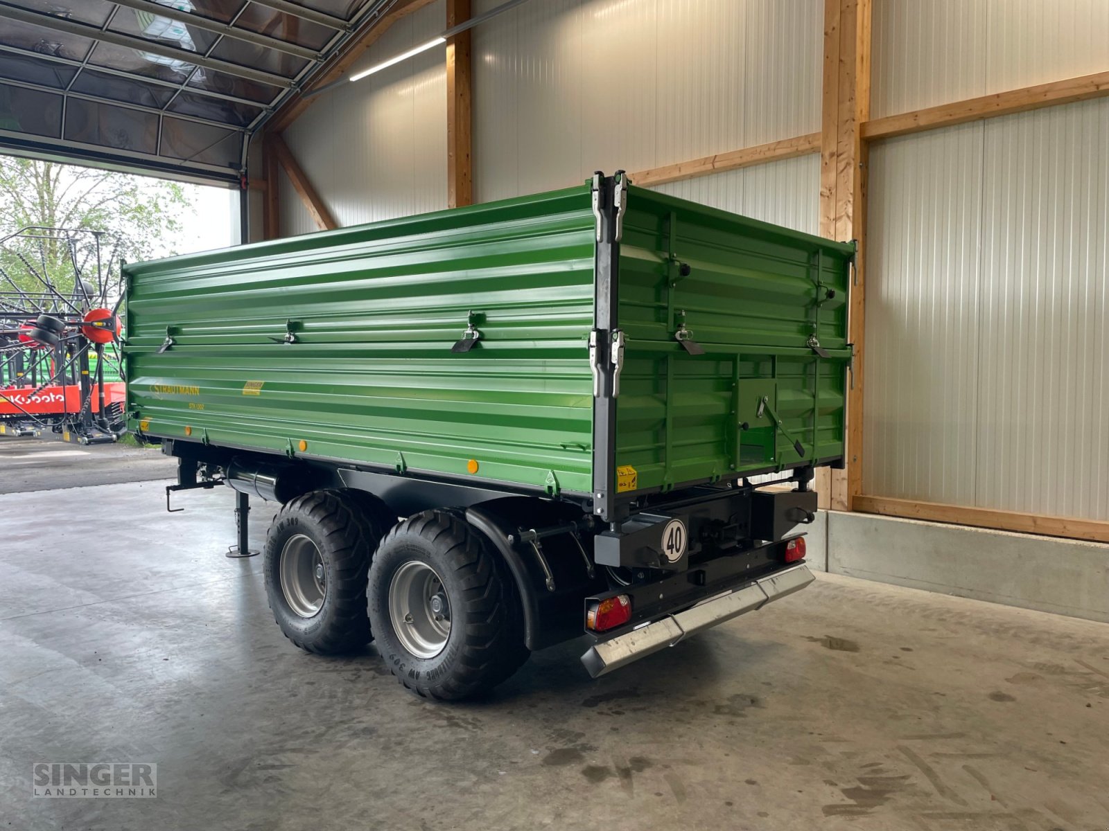 Kipper του τύπου Strautmann STK 1302, Neumaschine σε Ebenhofen (Φωτογραφία 2)