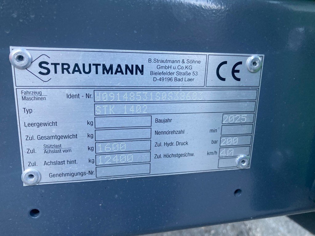 Kipper от тип Strautmann STK 1402, Vorführmaschine в Landquart (Снимка 10)