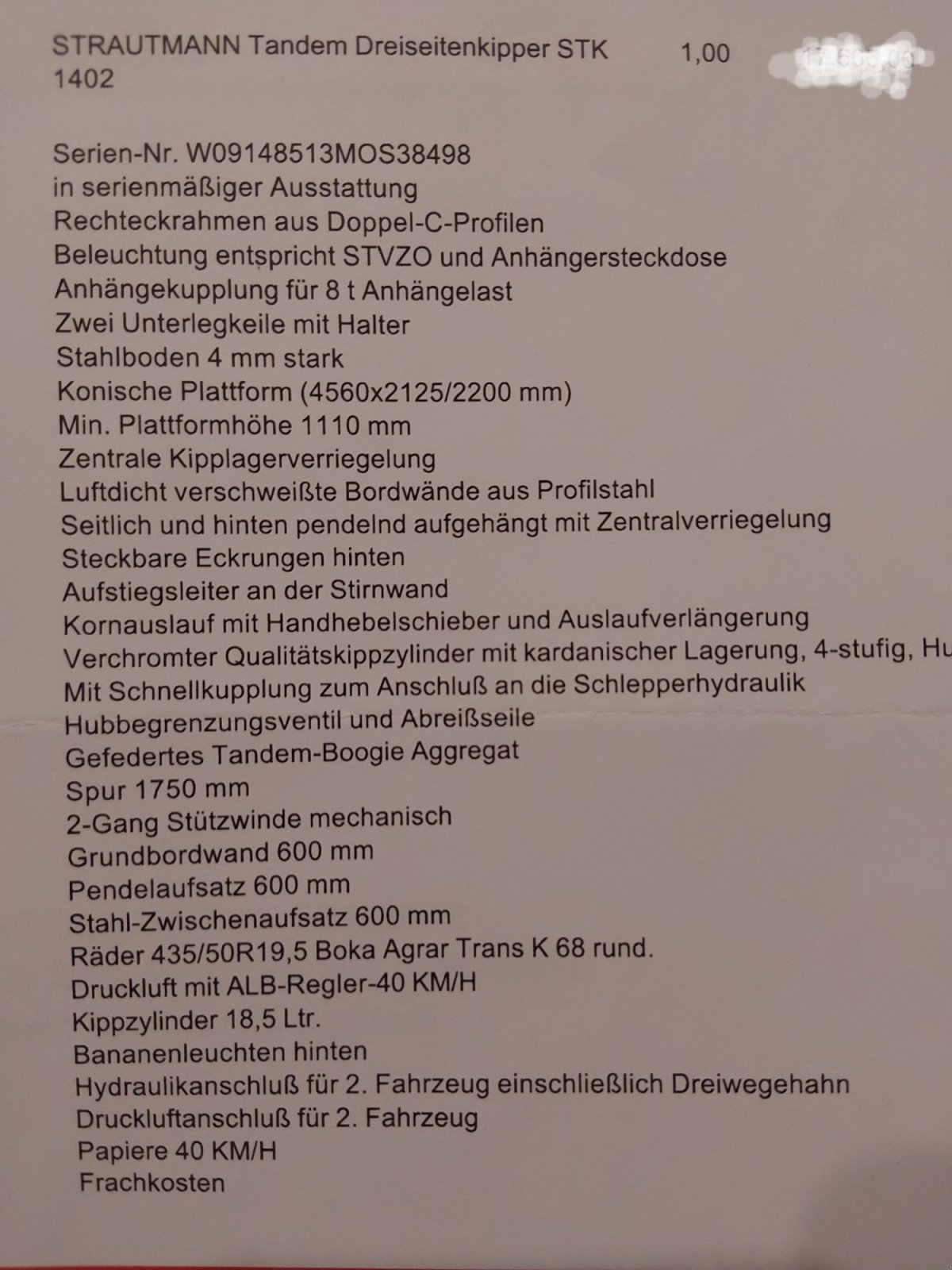 Kipper typu Strautmann Stk 1402, Gebrauchtmaschine v Woringen (Obrázek 3)