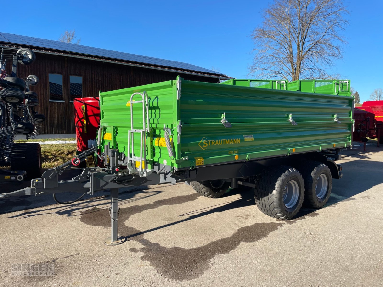 Kipper typu Strautmann STK 802, Neumaschine v Ebenhofen (Obrázek 1)