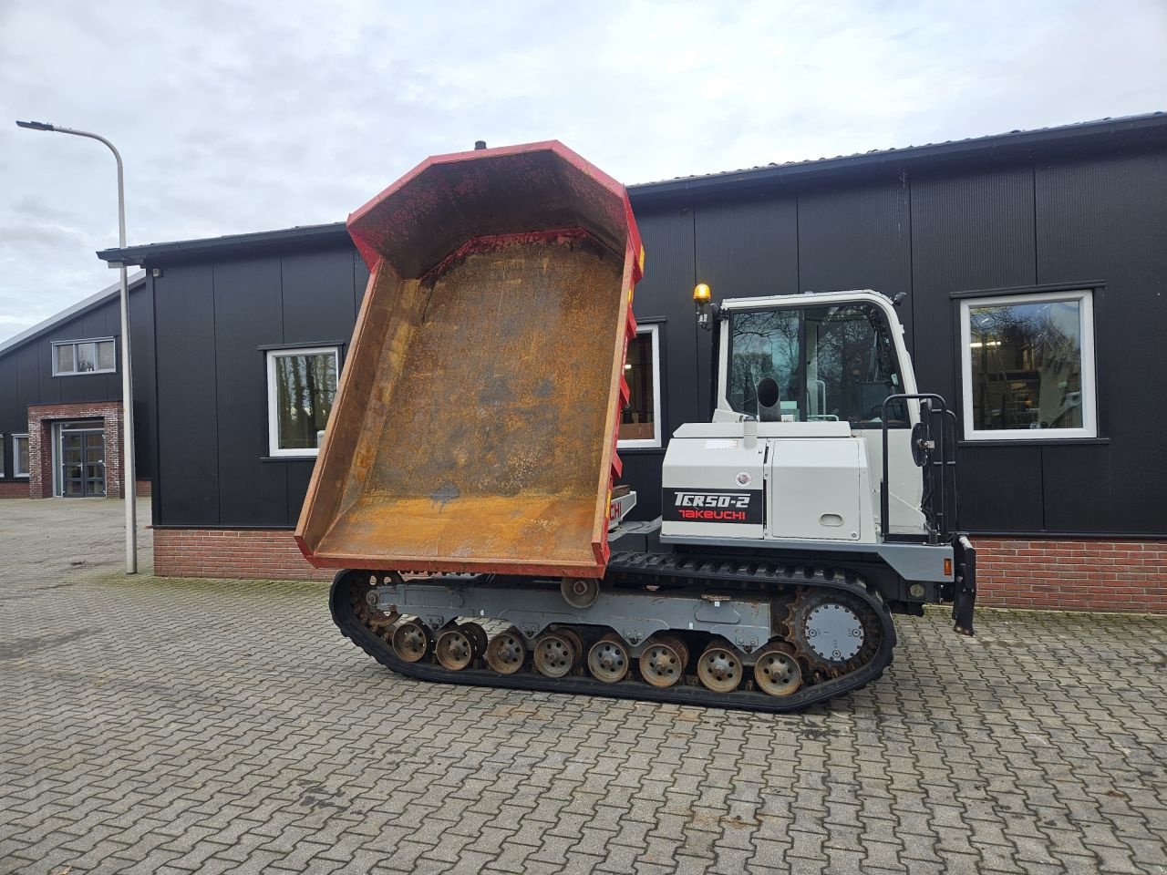 Kipper del tipo Takeuchi TCR50-2 Stage V, Gebrauchtmaschine In Haaksbergen (Immagine 9)