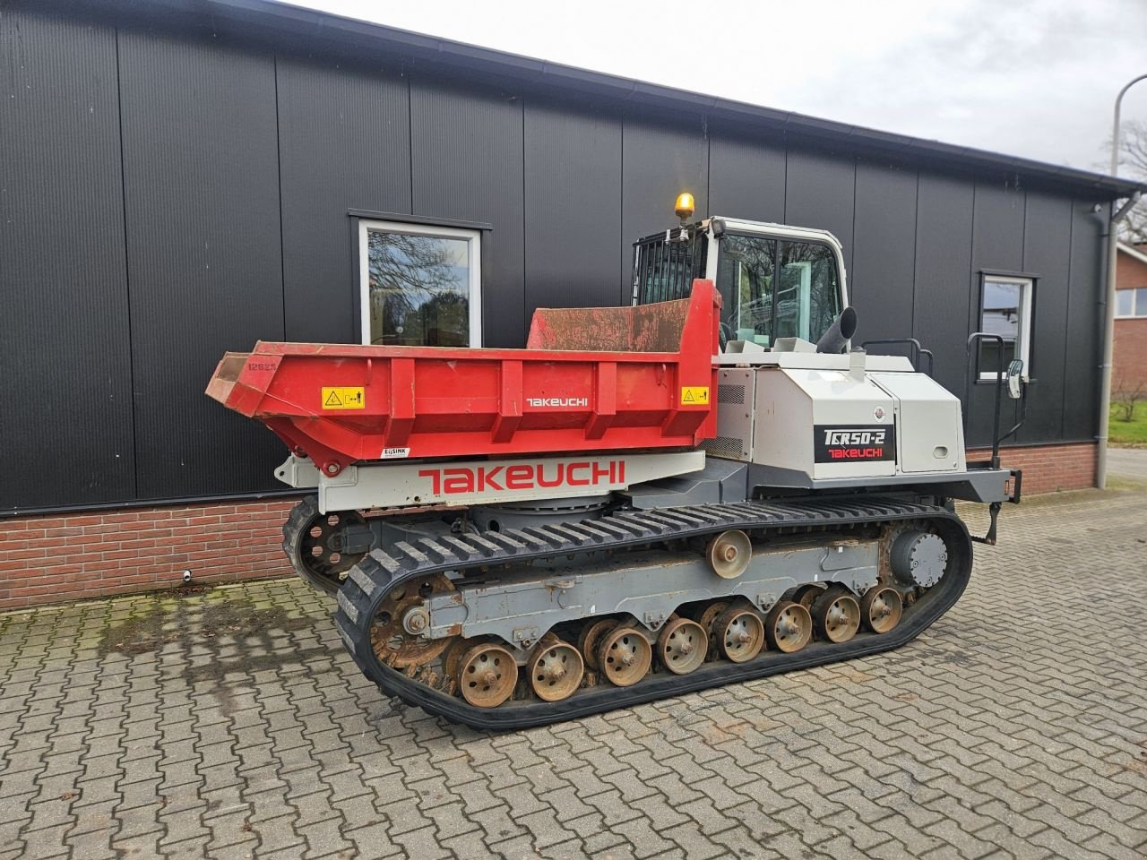 Kipper del tipo Takeuchi TCR50-2 Stage V, Gebrauchtmaschine In Haaksbergen (Immagine 11)