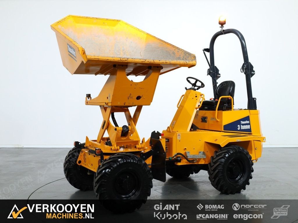 Kipper des Typs Thwaites 3 tonne Hi-Tip Swivel Dumper (Mach 475) (T300-H), Gebrauchtmaschine in Vessem (Bild 4)
