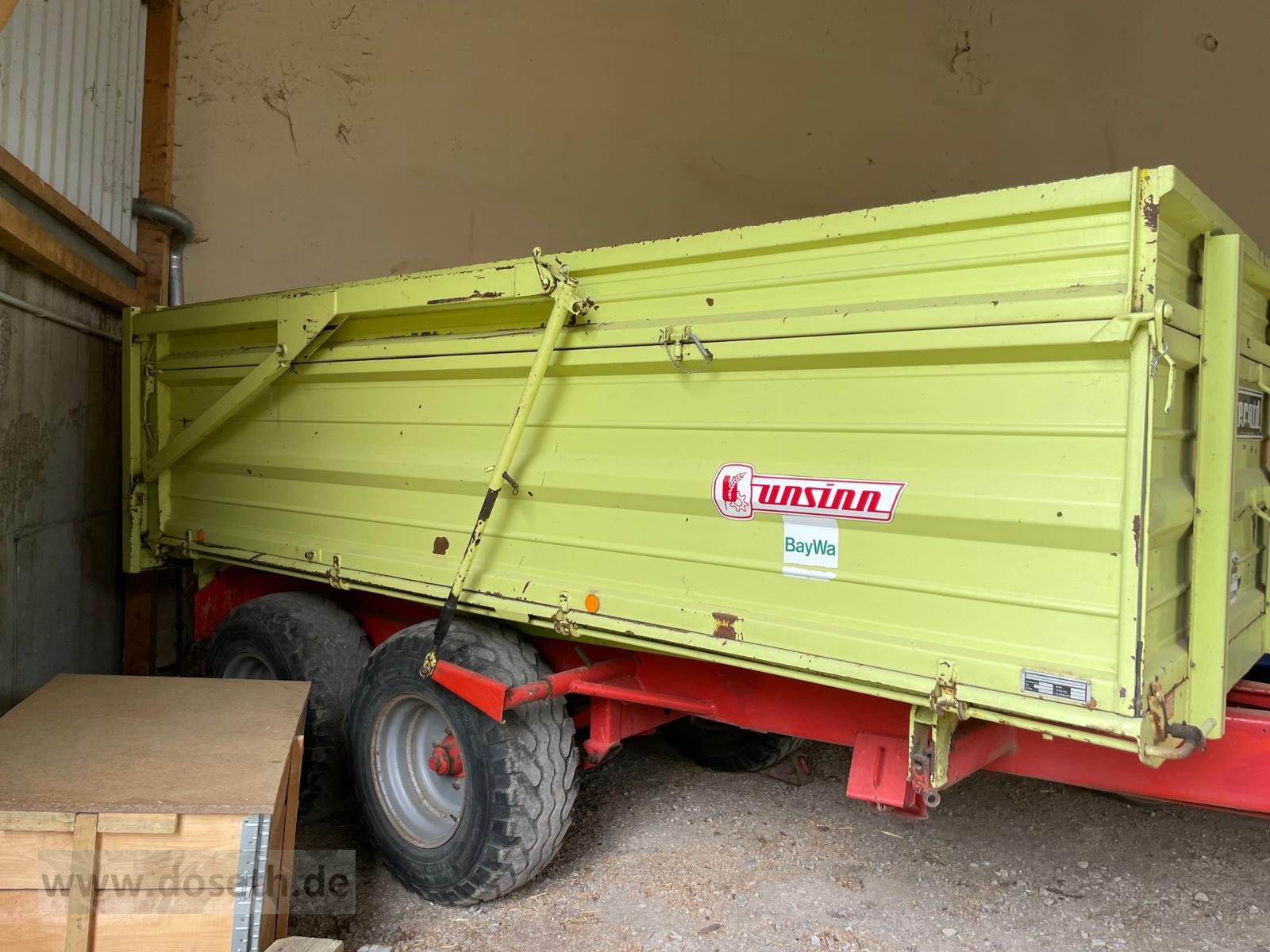 Kipper des Typs Unsinn UK 3-8, Gebrauchtmaschine in Ochsenfurt (Bild 1)