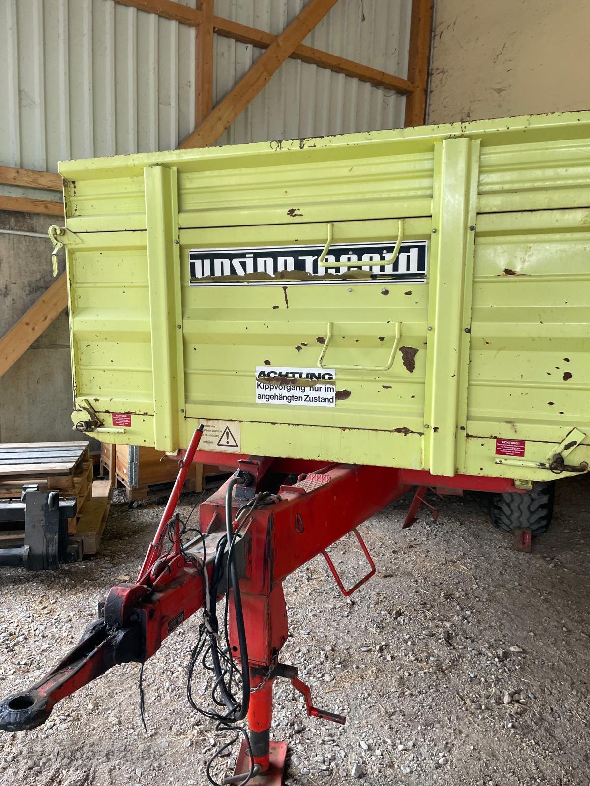 Kipper des Typs Unsinn UK 3-8, Gebrauchtmaschine in Ochsenfurt (Bild 6)