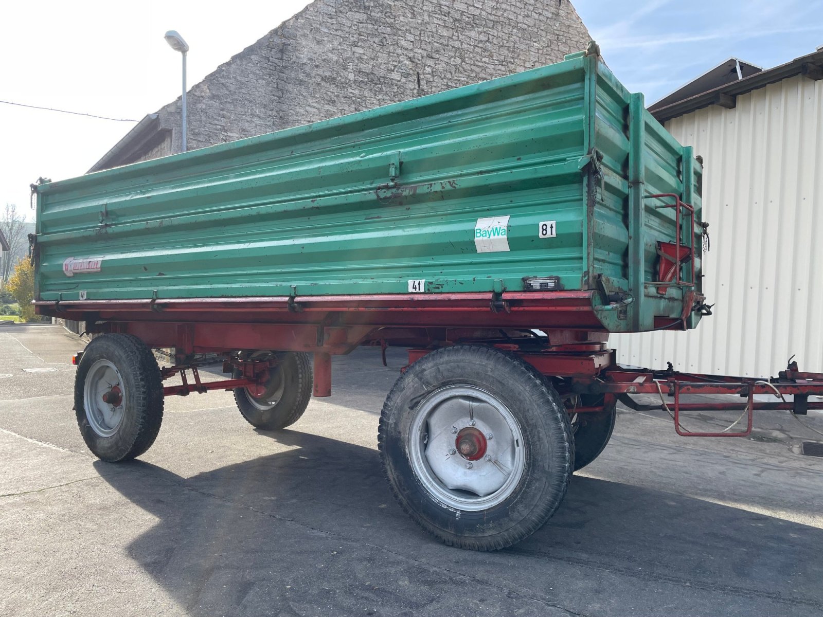 Kipper Türe ait Unsinn UKA 3-120, Gebrauchtmaschine içinde Bütthard-Gützingen (resim 1)