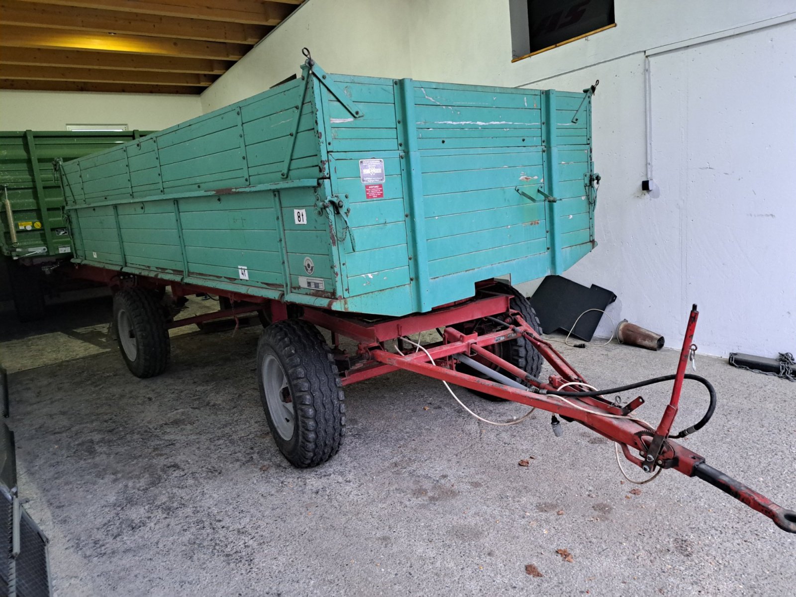 Kipper des Typs Unsinn UKA 3-120, Gebrauchtmaschine in Hengersberg (Bild 2)