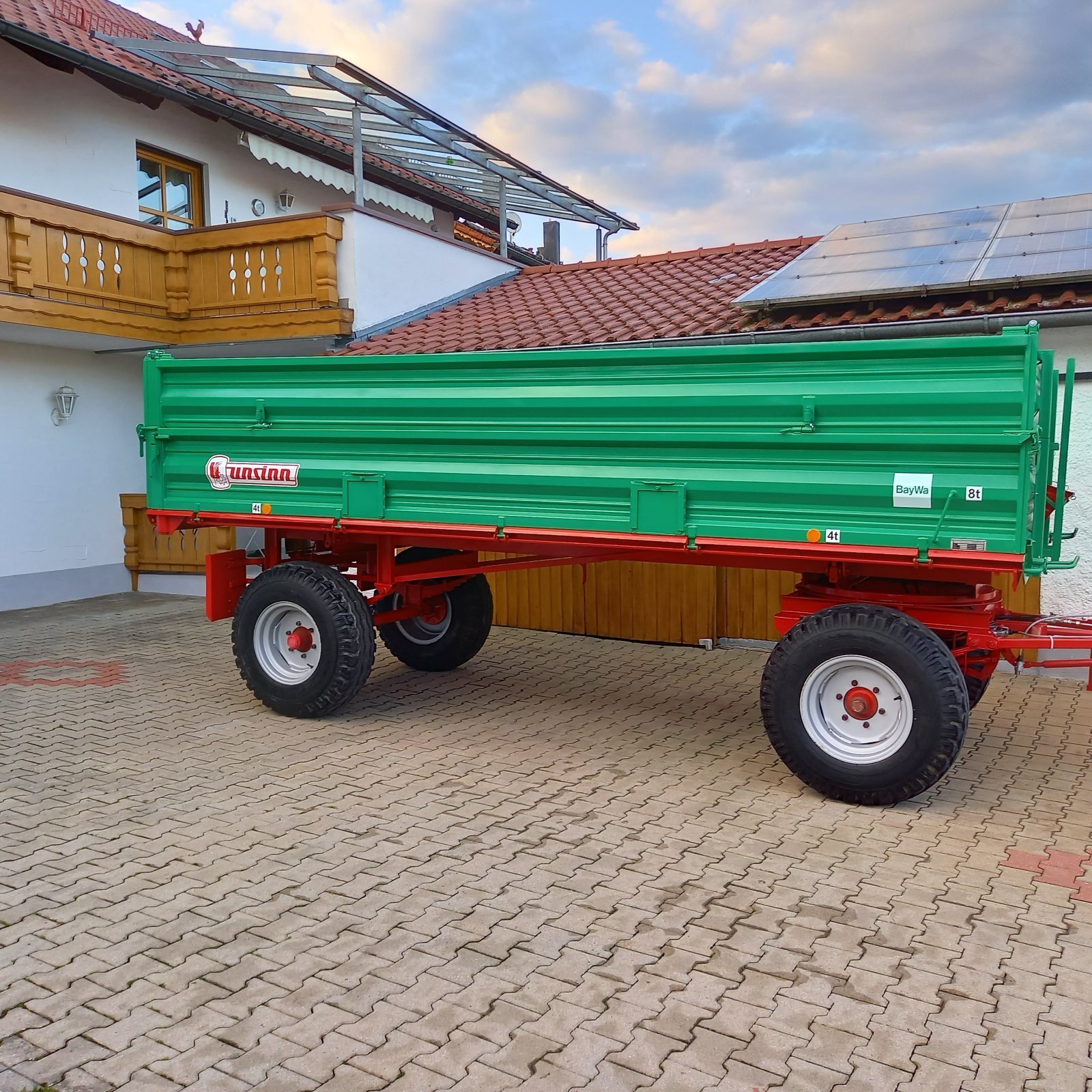 Kipper от тип Unsinn UKA 3-120, Gebrauchtmaschine в Deggendorf  (Снимка 1)