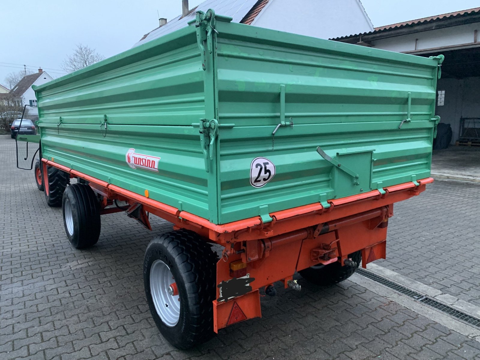 Kipper tip Unsinn UKA 3-161, Gebrauchtmaschine in Neu-Ulm (Poză 3)