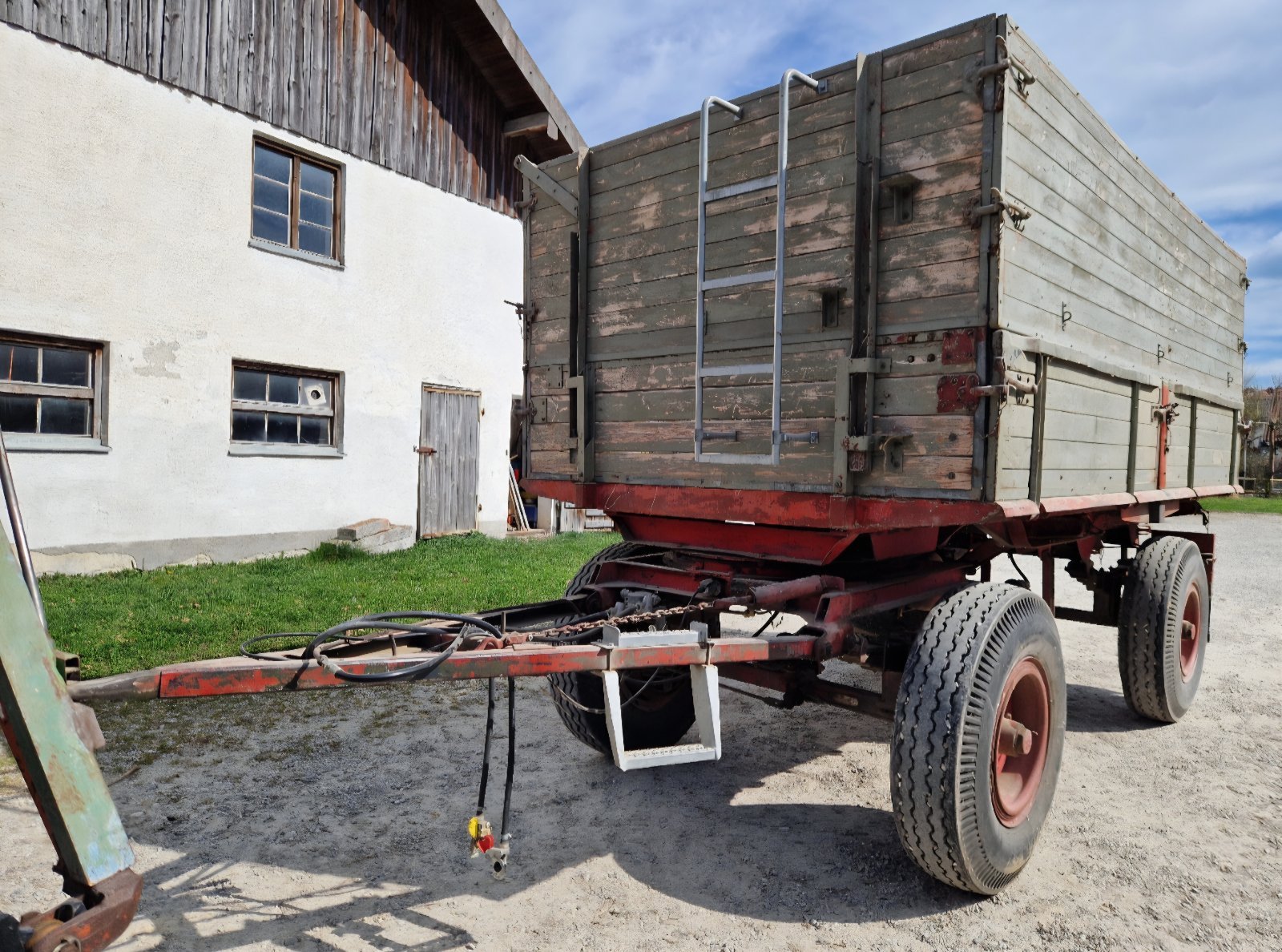 Kipper tipa Unterholzner 2 Seiten Kipper, Gebrauchtmaschine u Forstern  (Slika 1)
