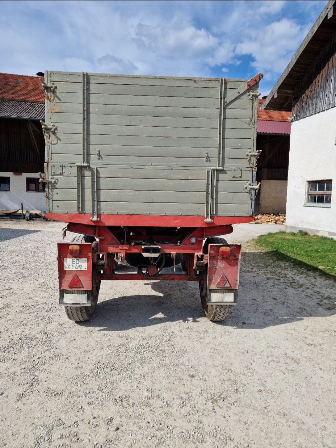 Kipper tipa Unterholzner 2 Seiten Kipper, Gebrauchtmaschine u Forstern  (Slika 3)