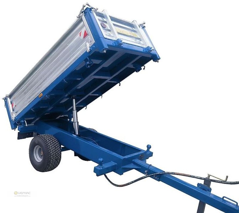 Kipper des Typs Vemac Dreiseitenkipper 1500kg 1,5t Kipper Anhänger Kippanhänger Traktor, Neumaschine in Sülzetal OT Osterweddingen (Bild 2)