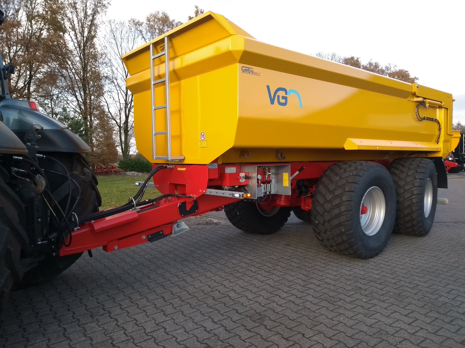 Kipper tipa VGM -Van Ginkel machines- ZK 22-2L Schwerlast-Muldenkipper, 24.000kg zul. Gesamtgewicht **sofort lieferbar!**, Neumaschine u Bocholt (Slika 2)