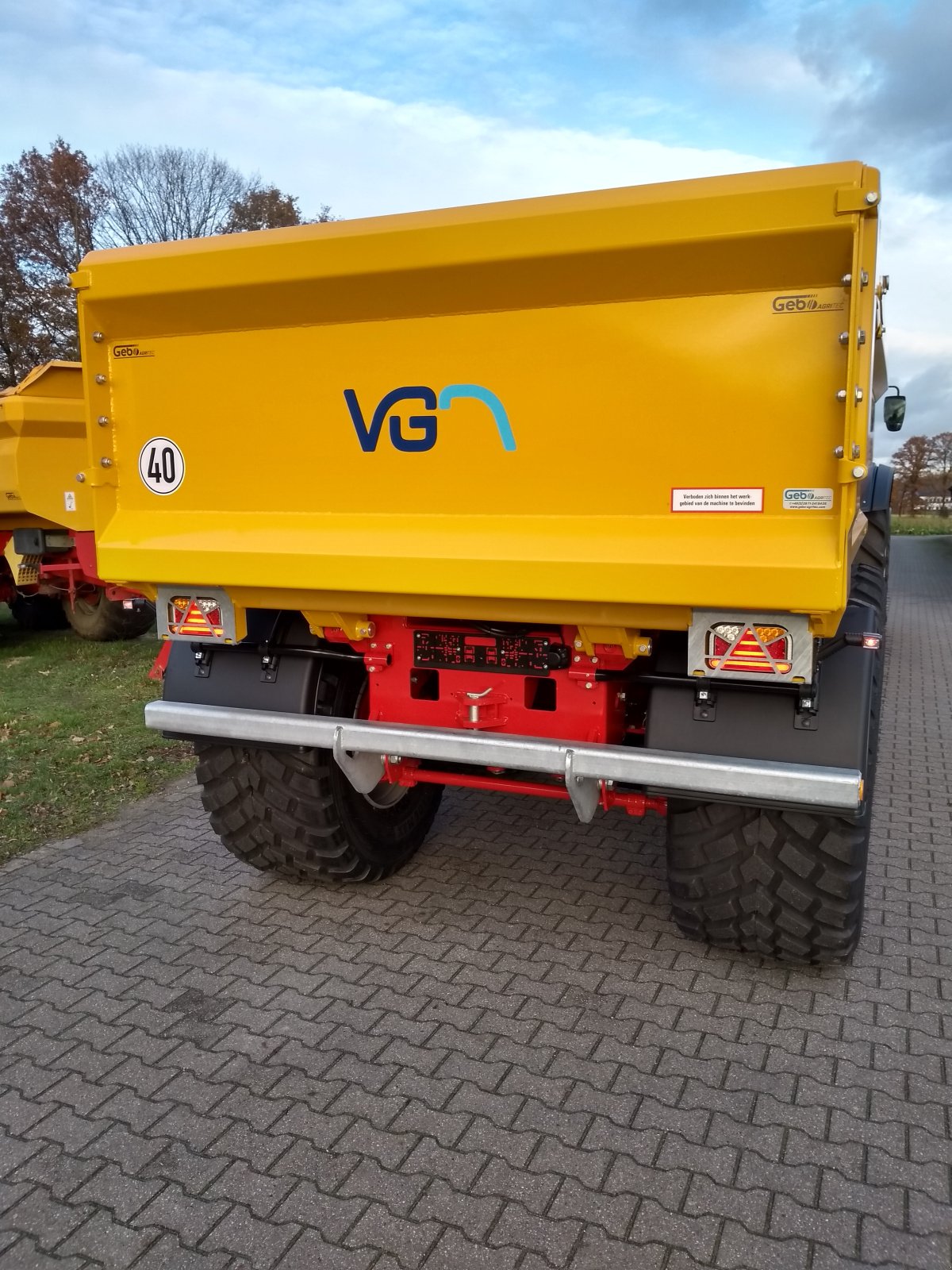 Kipper tip VGM -Van Ginkel machines- ZK 22-2L Schwerlast-Muldenkipper, 24.000kg zul. Gesamtgewicht **sofort lieferbar!**, Neumaschine in Bocholt (Poză 5)