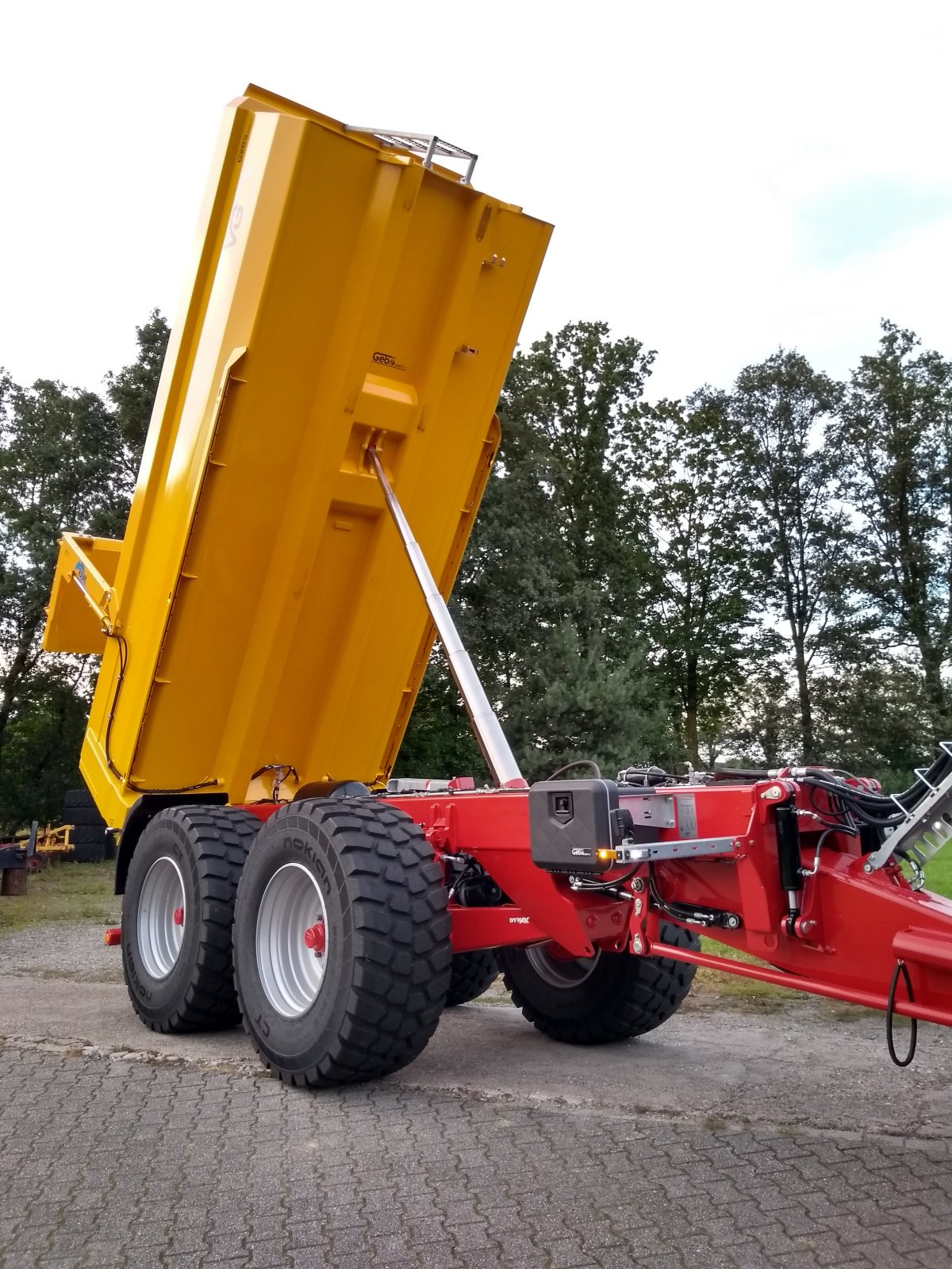 Kipper a típus VGM Rocky 26-L Tandem-Schwerlast-Muldenkipper, 24.000kg, hydraulisches Fahrwerk, Neumaschine ekkor: Bocholt (Kép 14)