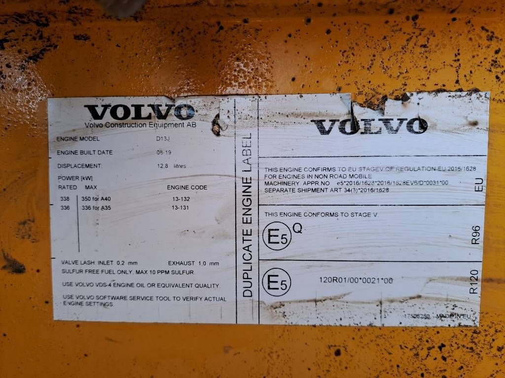 Kipper des Typs Volvo A 35 G (4 pieces available), Gebrauchtmaschine in Stabroek (Bild 11)