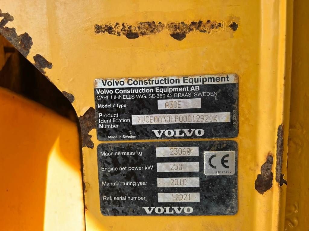 Kipper des Typs Volvo A30E, Gebrauchtmaschine in Venlo (Bild 8)