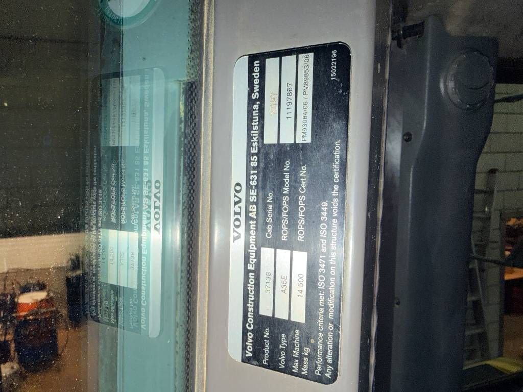 Kipper типа Volvo A35E, Gebrauchtmaschine в Venlo (Фотография 4)