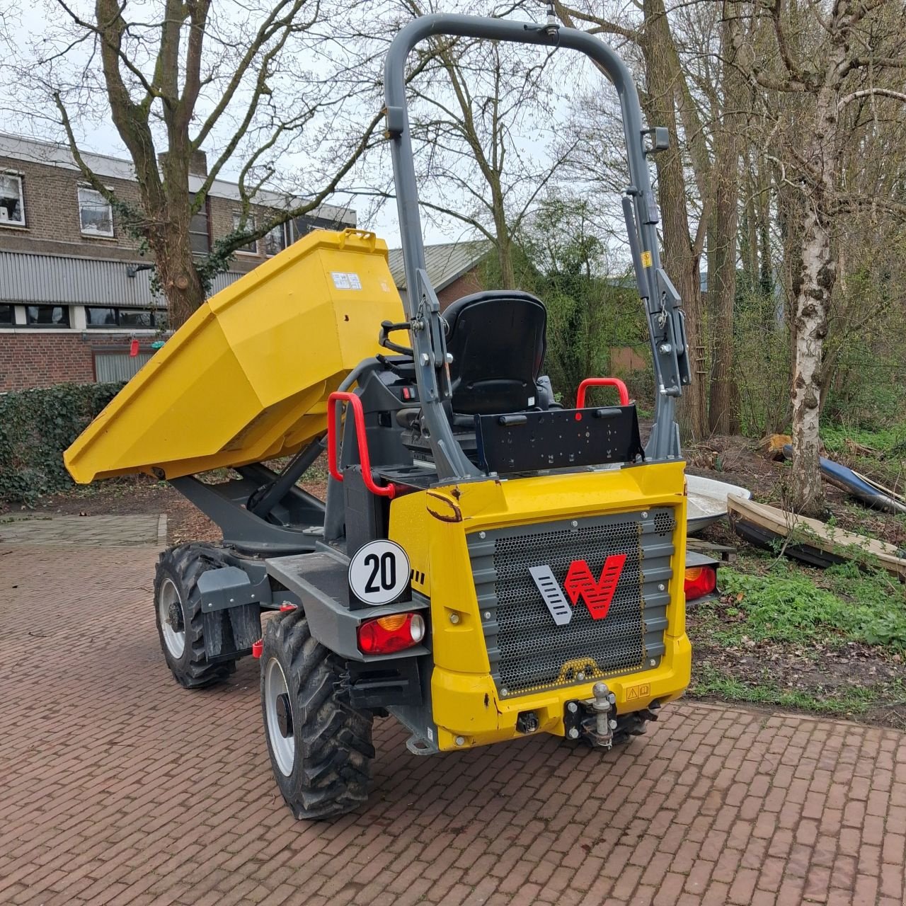 Kipper des Typs Wacker Neuson DW20, Gebrauchtmaschine in Alblasserdam (Bild 3)