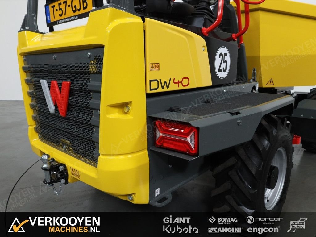 Kipper Türe ait Wacker Neuson DW40 Swivel Dumper, Gebrauchtmaschine içinde Vessem (resim 10)
