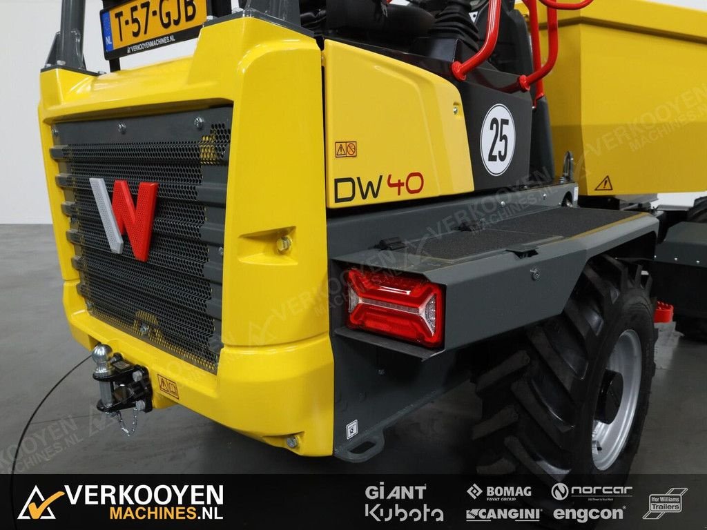 Kipper van het type Wacker Neuson DW40 Swivel Dumper, Neumaschine in Vessem (Foto 10)