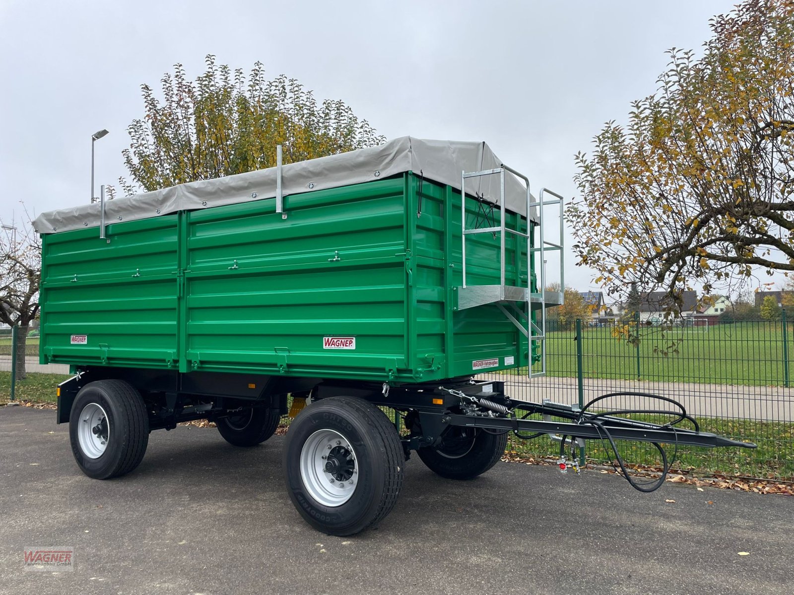 Kipper del tipo Wagner 18to.; 2-Achs-3-Seitenkipper, Neumaschine en Deiningen (Imagen 1)