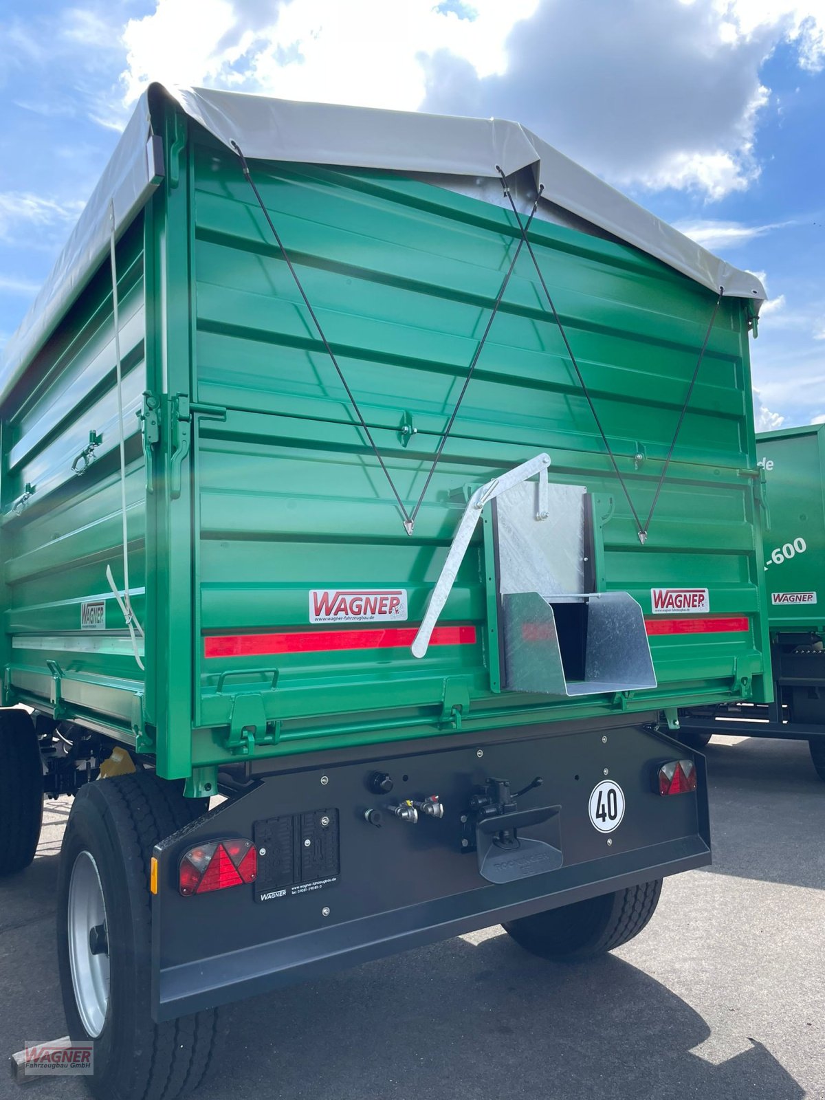 Kipper typu Wagner 2-Achs-3-Seitenkipper, 18to., Neumaschine v Deiningen (Obrázek 2)