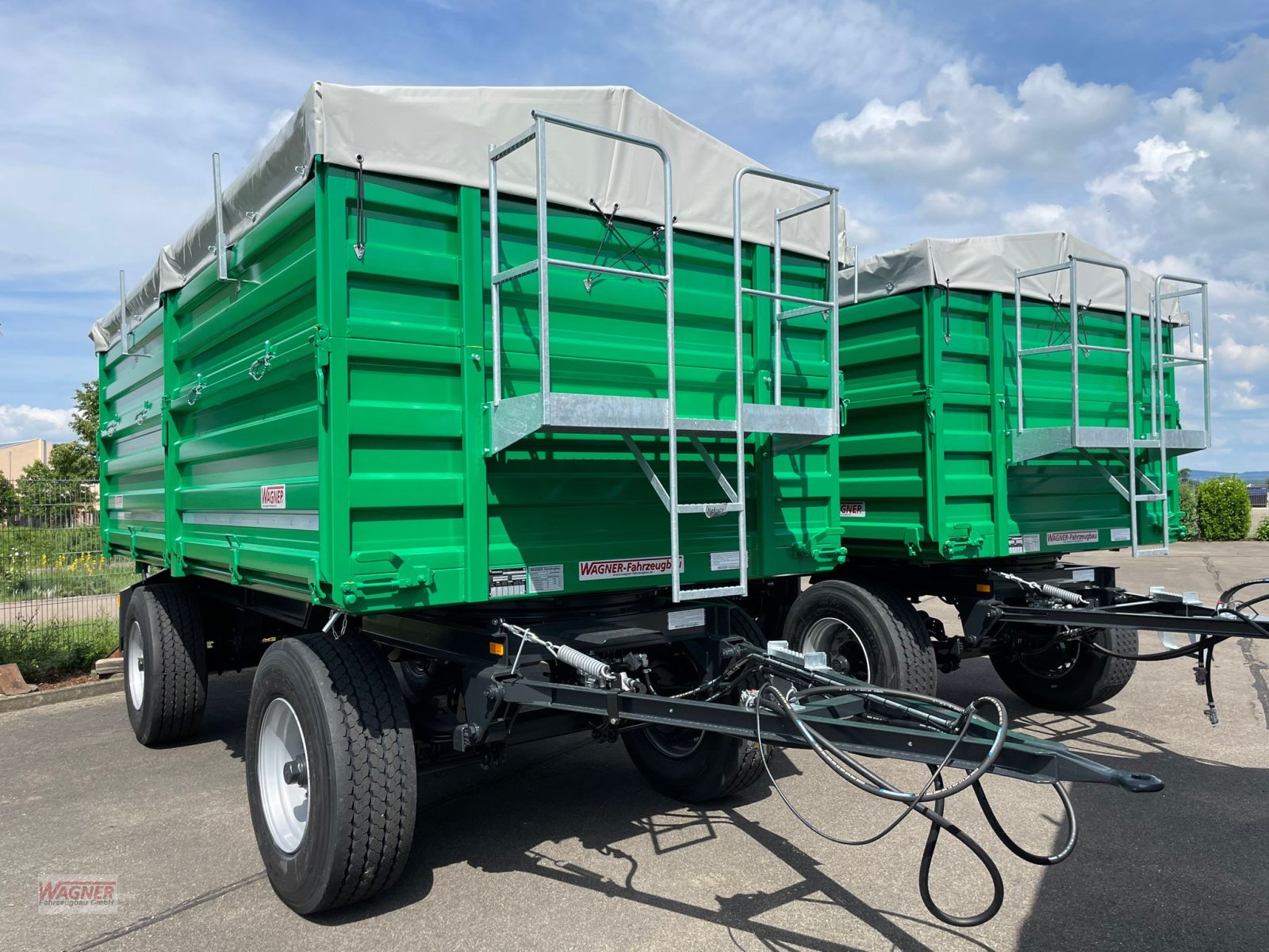Kipper des Typs Wagner 2-Achs-3-Seitenkipper, Neumaschine in Deiningen (Bild 5)