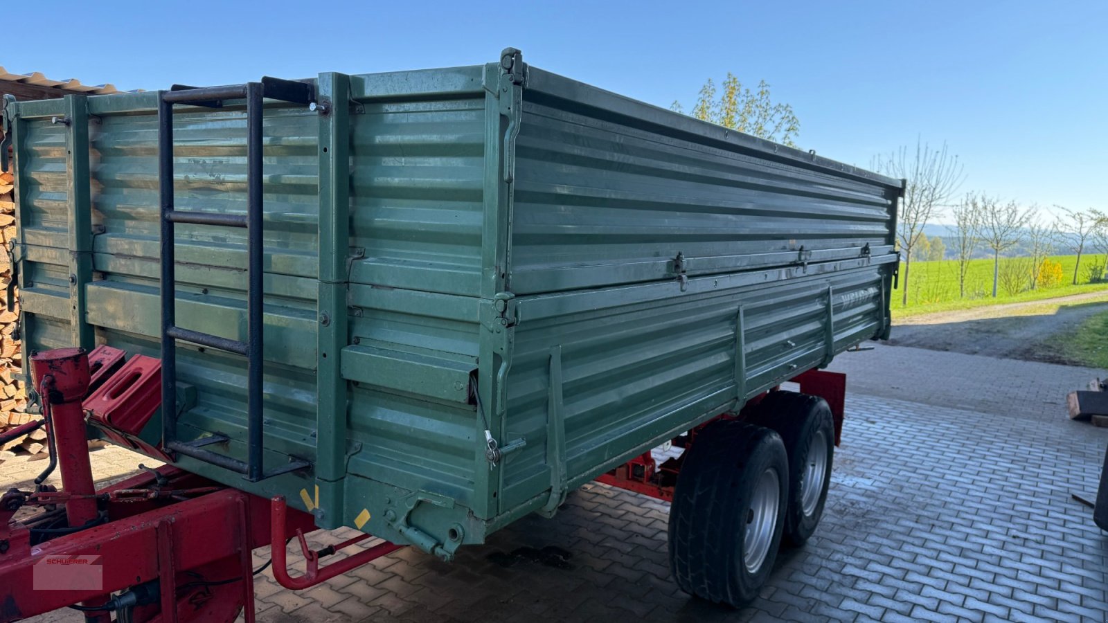 Kipper типа Welger EDK 130 T, Gebrauchtmaschine в Schwandorf (Фотография 3)