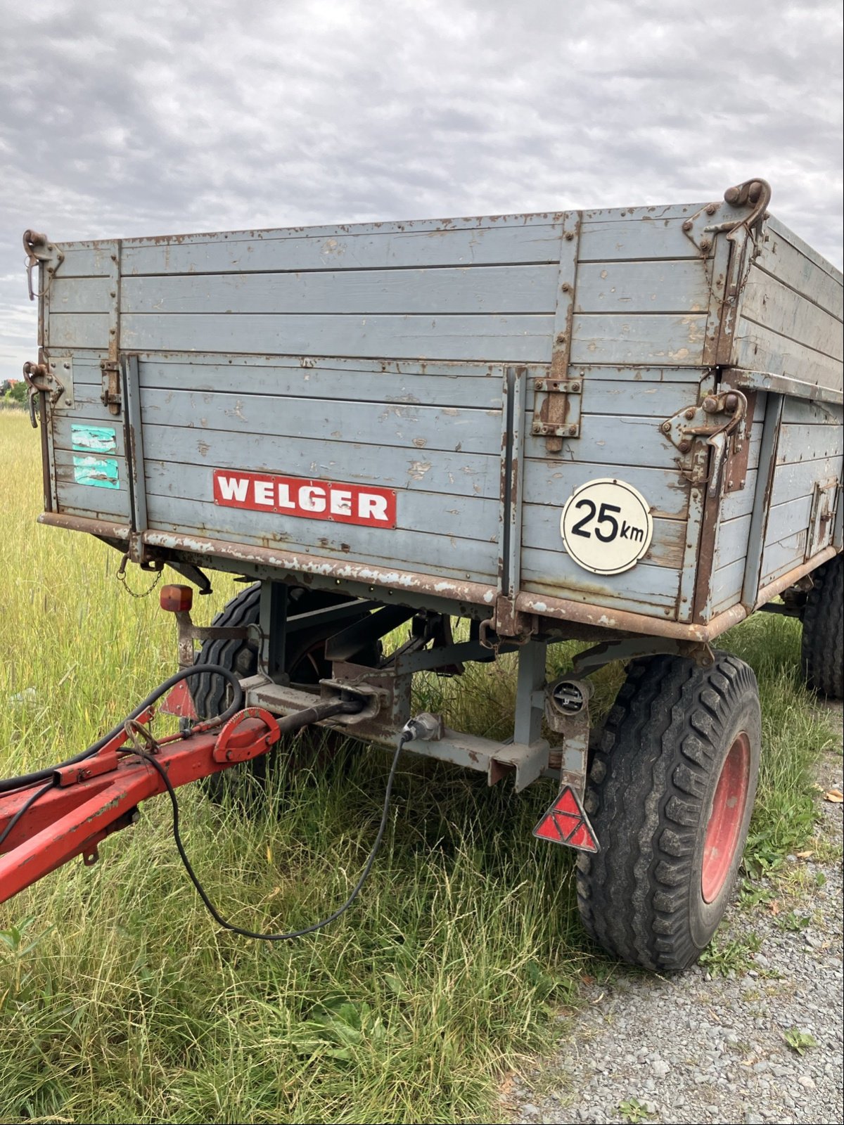 Kipper des Typs Welger FK 130 Anhänger 2-Seiten, Gebrauchtmaschine in Wittingen (Bild 4)