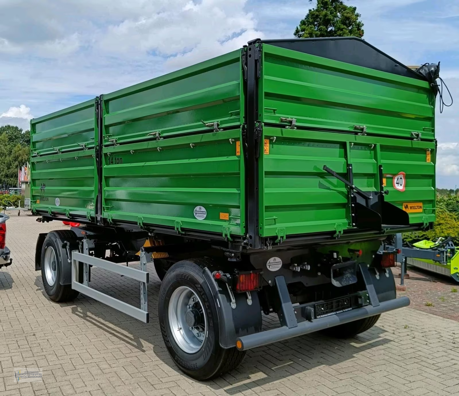 Kipper tipa WIELTON PRS-2/W14, Neumaschine u Bassum (Slika 2)