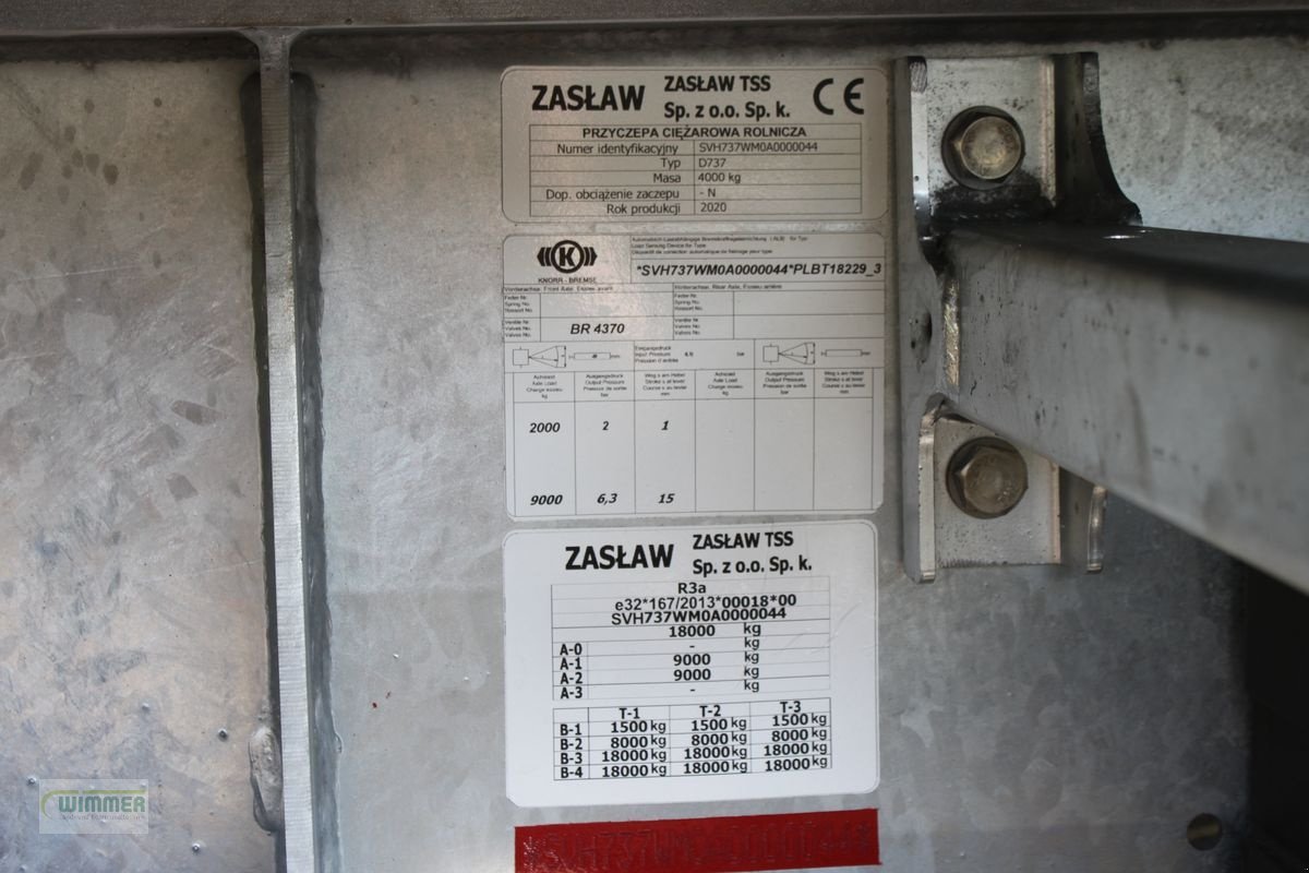 Kipper des Typs Zaslaw D 737-14XL - Kipper 20,5m³ / 18t, Neumaschine in Kematen (Bild 10)