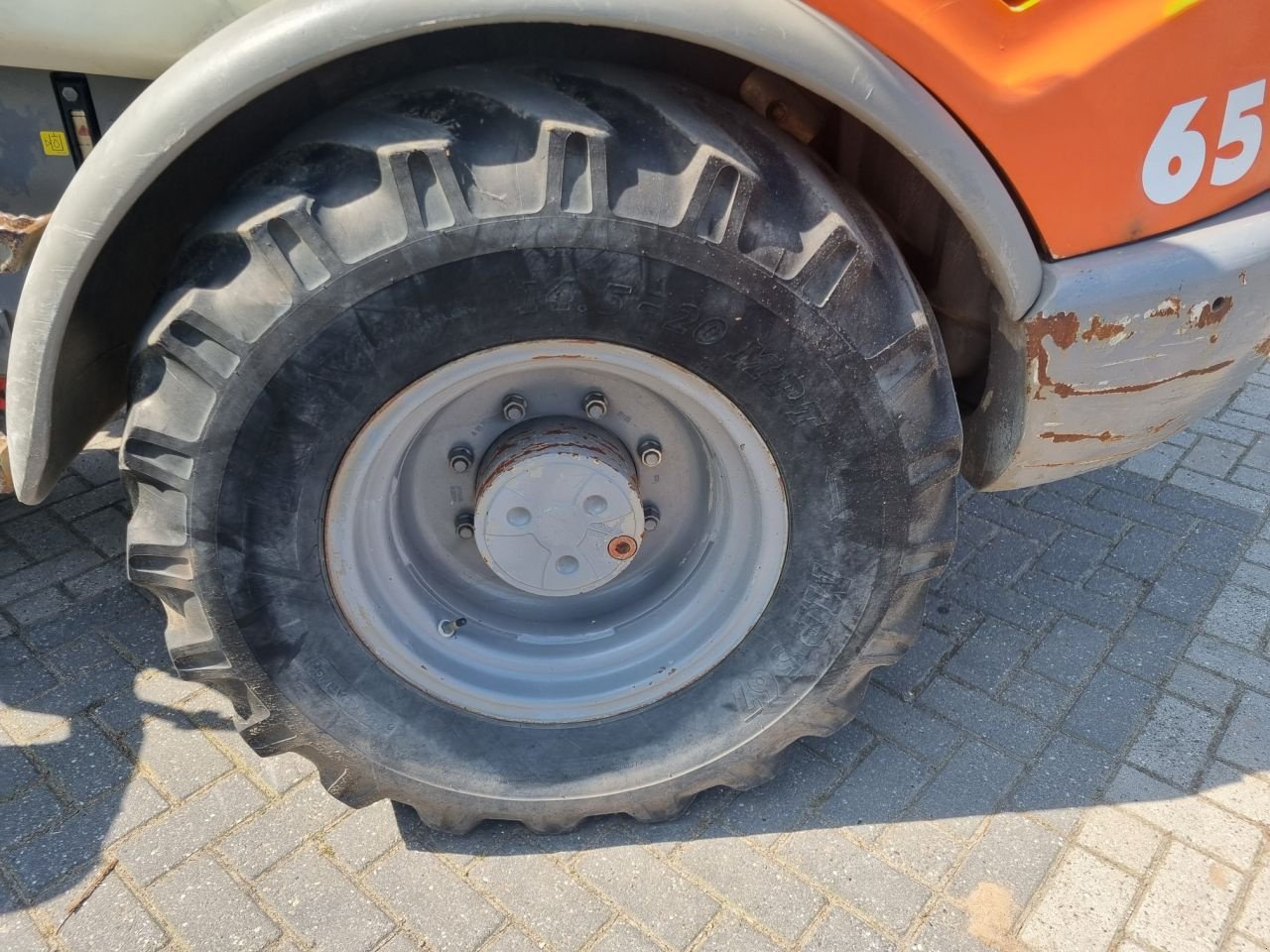 Knickgelenkte Baggerlader del tipo Atlas 65, Gebrauchtmaschine In Lunteren (Immagine 10)