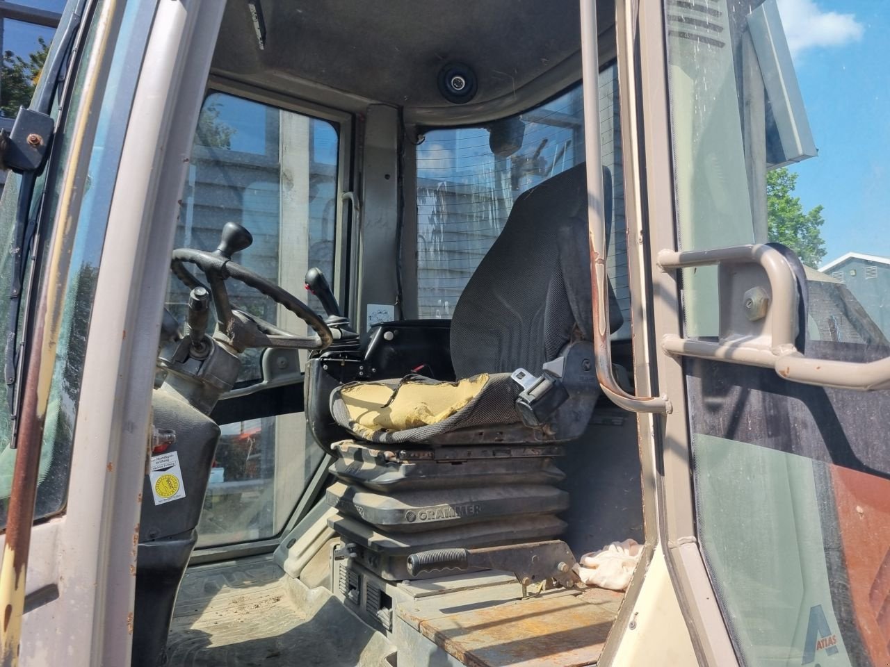 Knickgelenkte Baggerlader del tipo Atlas 65, Gebrauchtmaschine In Lunteren (Immagine 11)