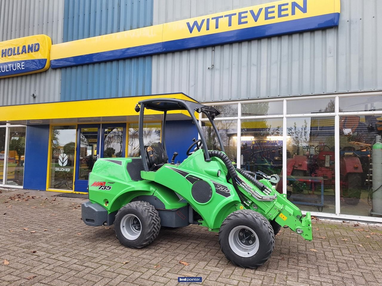 Knickgelenkte Baggerlader tipa Avant 735 TDL, Gebrauchtmaschine u Deurne (Slika 1)