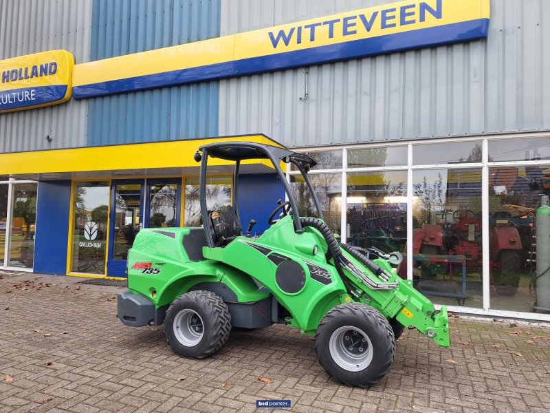 Knickgelenkte Baggerlader tipa Avant 735 TDL, Gebrauchtmaschine u Deurne (Slika 1)