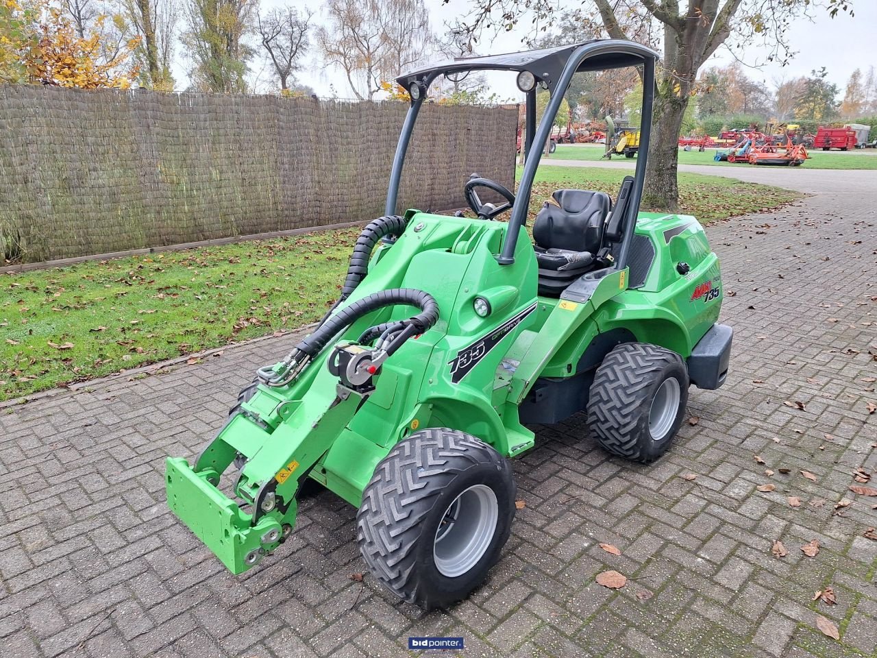 Knickgelenkte Baggerlader tipa Avant 735 TDL, Gebrauchtmaschine u Deurne (Slika 3)