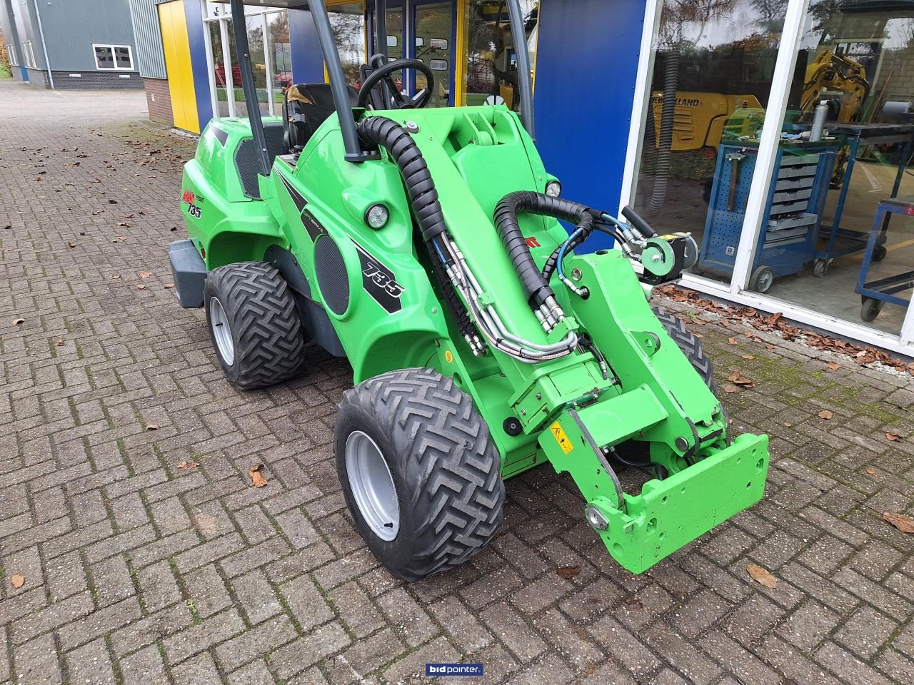 Knickgelenkte Baggerlader tipa Avant 735 TDL, Gebrauchtmaschine u Deurne (Slika 2)