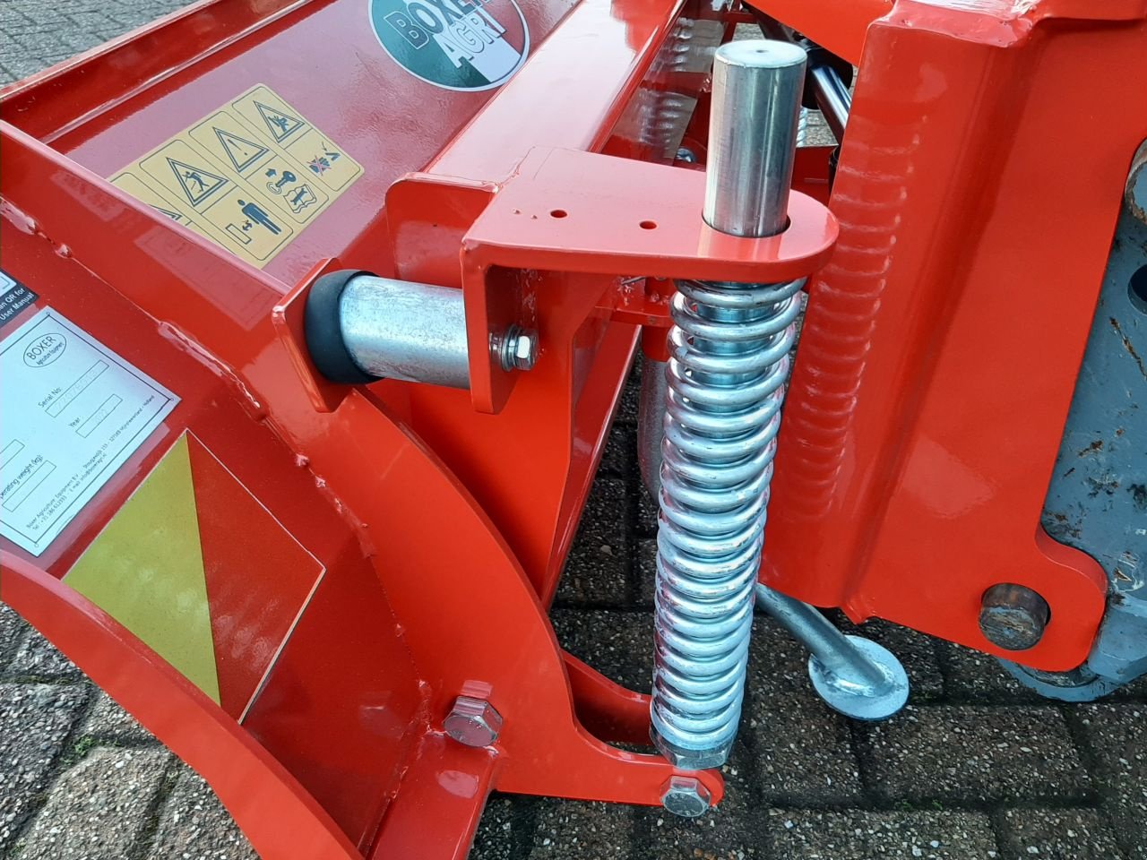 Knickgelenkte Baggerlader of the type Boxer SS 1400, Neumaschine in Hardegarijp (Picture 7)