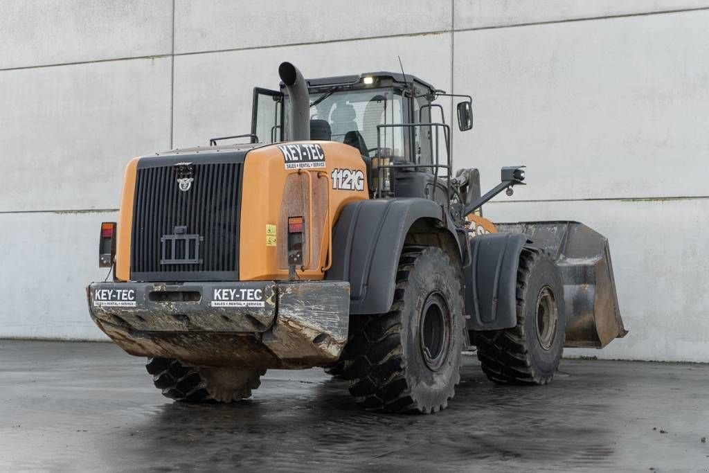 Knickgelenkte Baggerlader van het type Case 1121 G Evolution, Gebrauchtmaschine in Moerbeke (Foto 4)