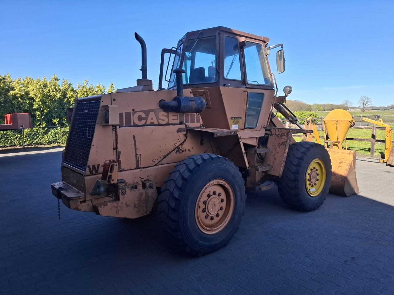 Knickgelenkte Baggerlader van het type Case W15, Gebrauchtmaschine in nistelrode (Foto 5)