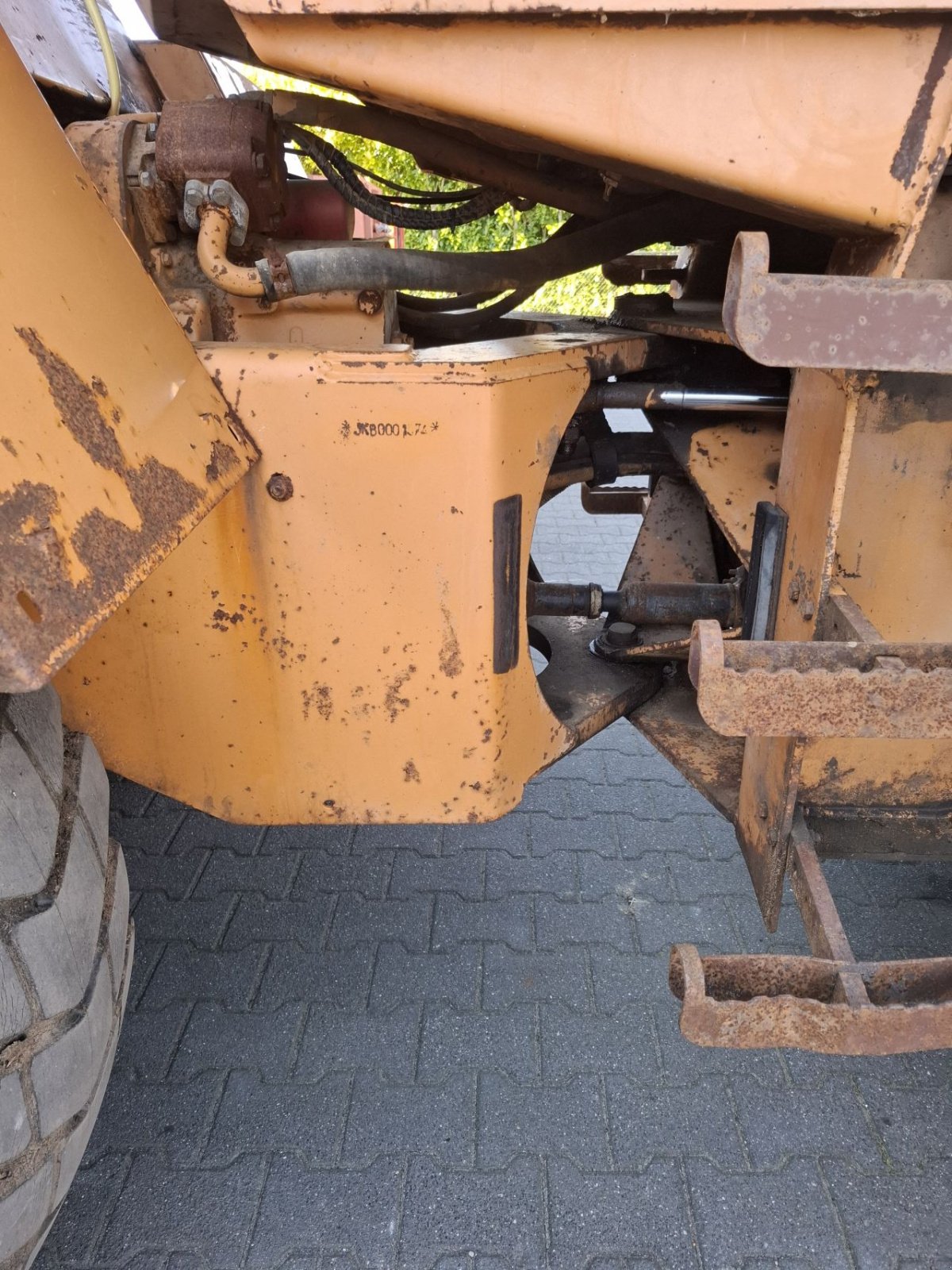 Knickgelenkte Baggerlader van het type Case W15, Gebrauchtmaschine in nistelrode (Foto 8)